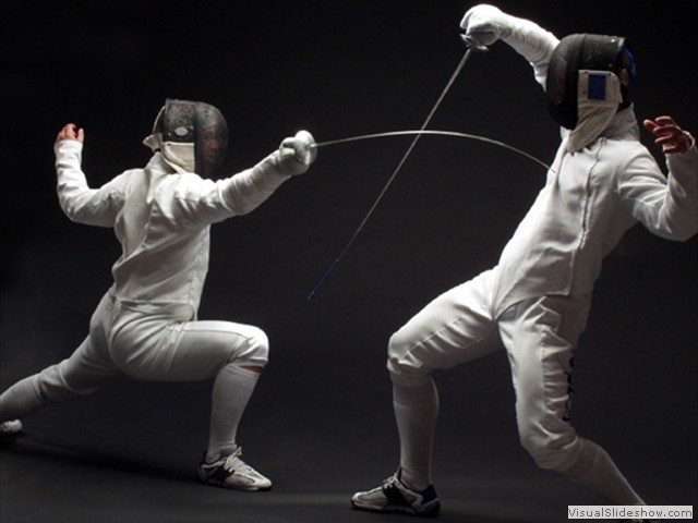 Fencing lunge